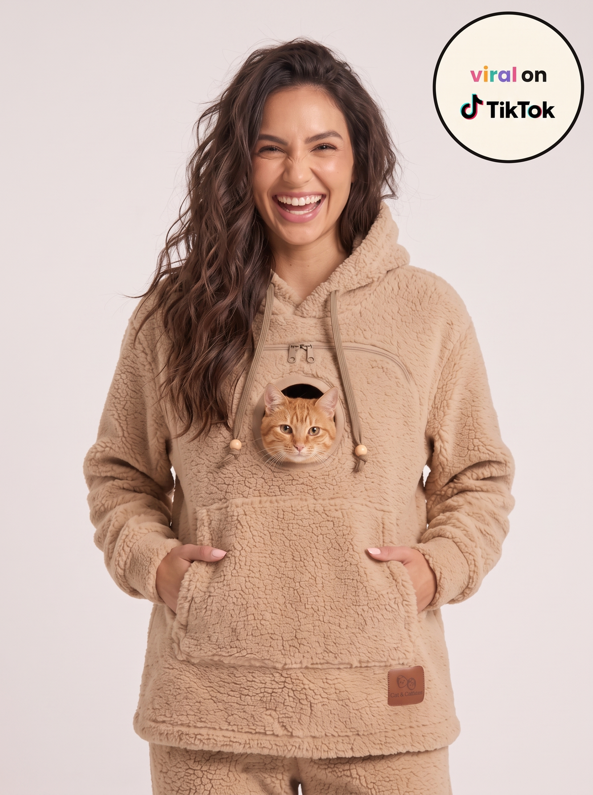 Cat Pouch Hoodie