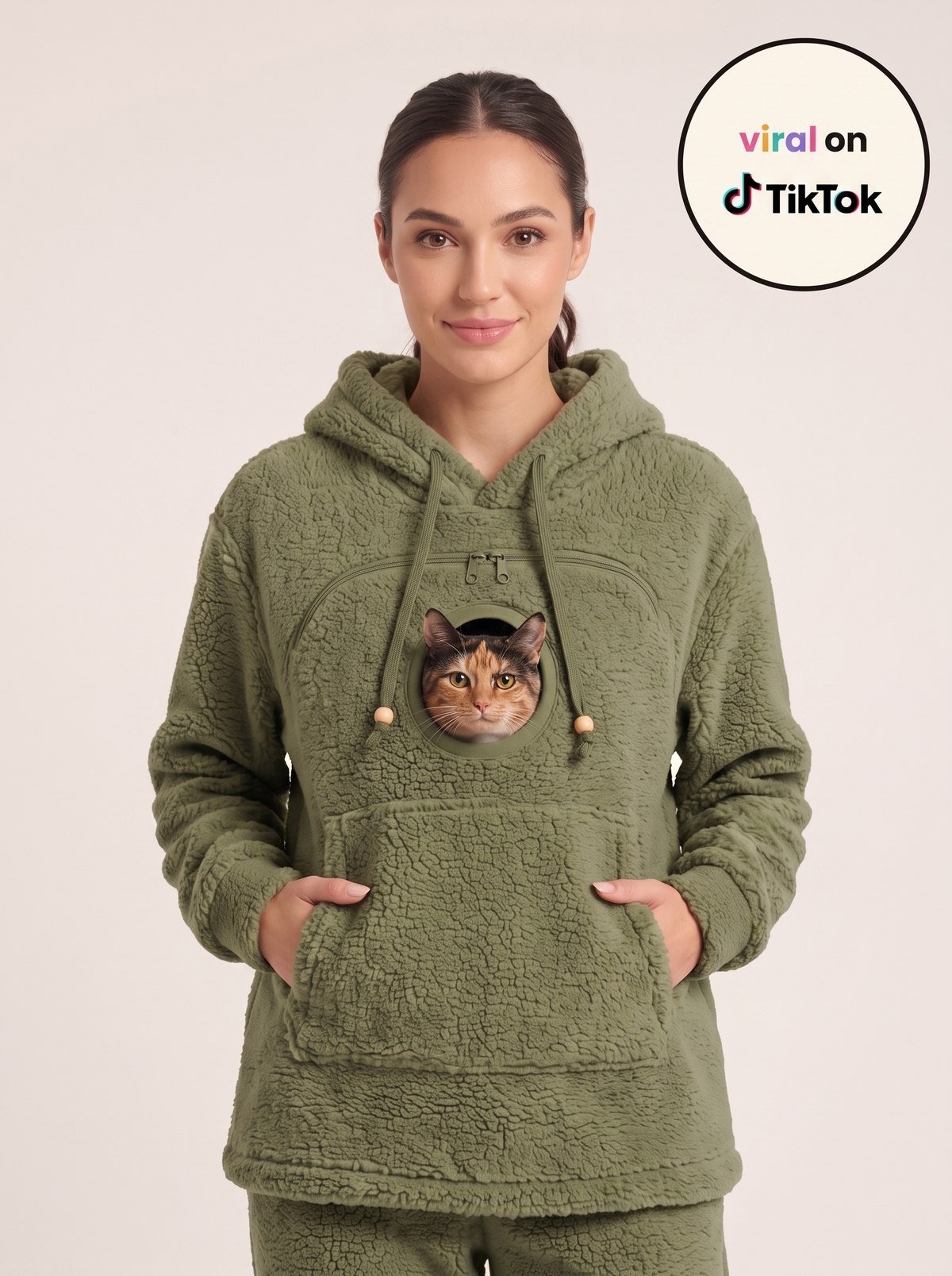 Cat Pouch Hoodie